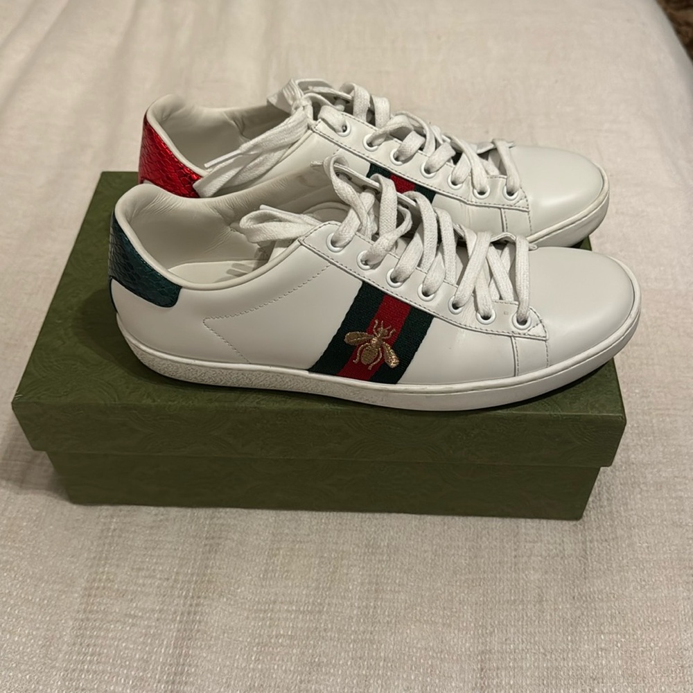 Gucci Ace Sneaker with Bee